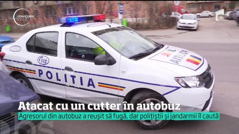 Atac sângeros într-un autobuz plin din Capitală! Bărbatul a tăiat cu un cutter un călător