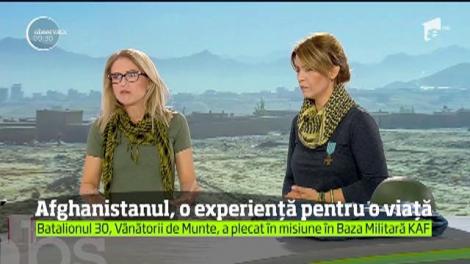 Afganistan, o experianță pentru o viață. Sonia Simionov: ”Când un militar iese pe poarta bazei își face cruce”