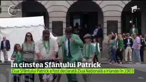 Lumea a devenit verde de ziua Sfântului Patrick, sărbătorită pe două continente