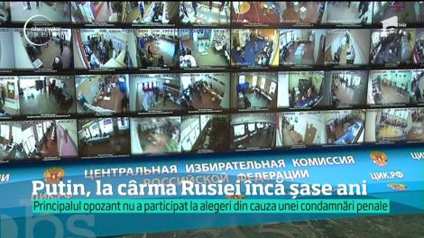 Vladimir Putin, la cârma Rusiei încă șase ani