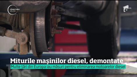 Miturile maşinile diesel, demontate de specialiști