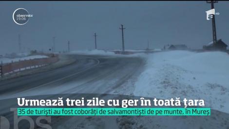 Valul de aer siberian a adus peste România cele mai mici maxime care s-au înregistrat vreodată în luna martie