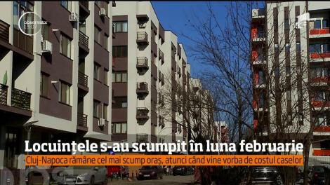 Preţul locuinţelor a continuat să crească şi în luna februarie. Cea mai mare majorare a fost remarcata în Bucureşti