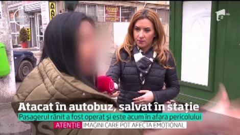 Imaginile șocante ale atacului dintr-un autobuz din Capitală! Agresorul s-a predat după şapte ore de căutări