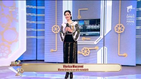 Viorica Macovei - ”Marea Unire nu se uită niciodată”
