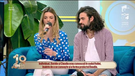 Davide Maiale și Claudia Pasquariello, despre experiența lor la X Factor: ”Am învățat cum să ne mișcăm și cum să cântăm mai bine împreună”