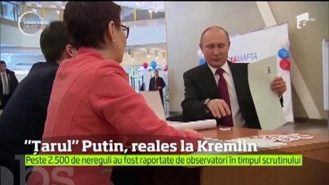 Vladimir Putin rămâne invincibil. Aproape eternul preşedinte al Rusiei şi-a asigurat fără emoţii un nou mandat de şase ani la Kremlin
