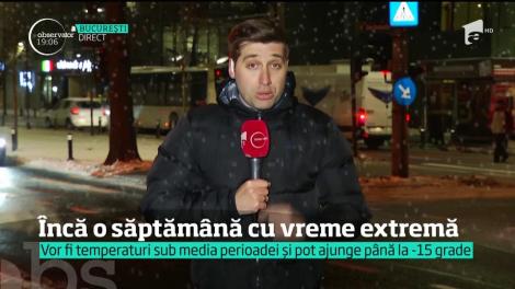România va fi lovită de un nou ciclon polar! Meteorologii anunță: "Ne mai aşteaptă încă două şocuri, până la sfârşitul săptămânii"