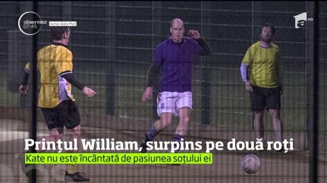 Printul William a fost văzut in timp ce conducea o motocicletă destul de puternică