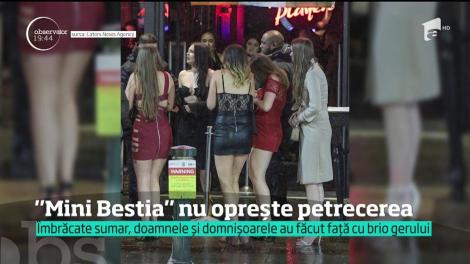Mini Bestia din Est, aşa cum a fost numit al doilea val de aer siberian, nu a ţinut petrecăreţii britanici departe de cluburi!