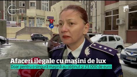 Afaceri ilegale cu mașini de lux