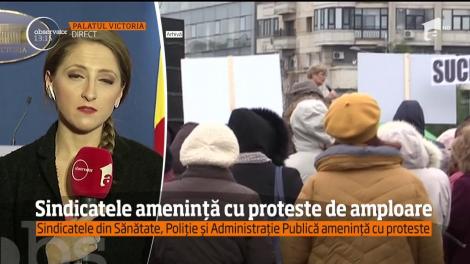 Urmează o săptămână plină de proteste. Bugetarii din mai multe domenii de activitate vor ieşi în stradă