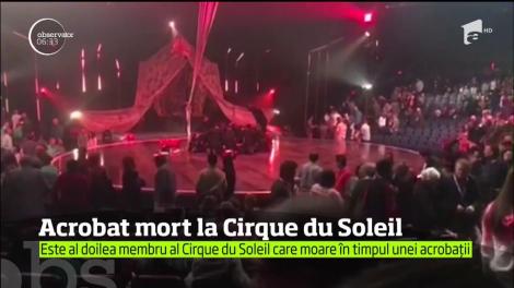 Incident sumbru la unul dintre spectacolele celebrului Cirque du Soleil