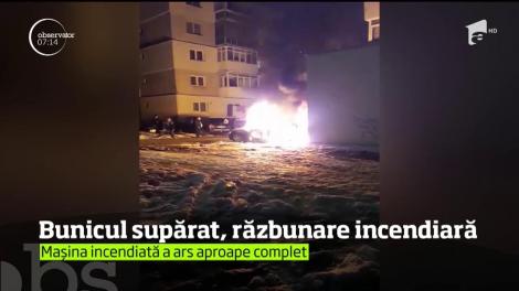 Răzbunare incendiară a unui bunic supărat în Bacău