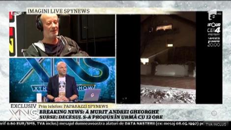 Andrei Gheorghe a murit. Primele imagini de la locuința jurnalistului