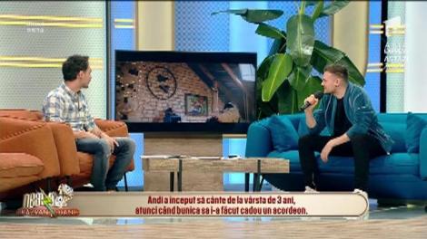 Andi a scris versurile piesei "Probleme în dragoste" într-o noapte, la studio