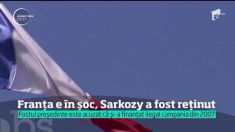 Nicolas Sarkozy a fost reţinut, Franţa este în şoc!