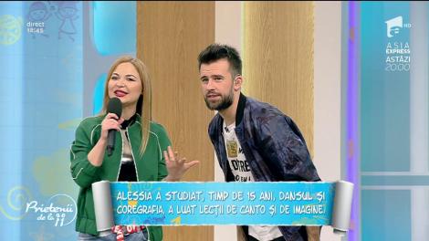 Alessia, proaspăt mămică: "Îmi plac foarte mult copiii"