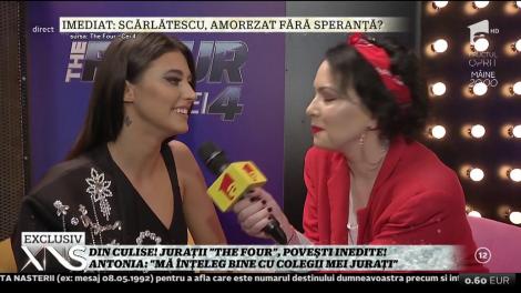 Din culisele noului show "The Four"! Antonia a descris pe fiecare membru din juriu într-un cuvânt!