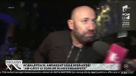 Chef Cătălin Scărlătescu, burlacul convins! Nu și-a găsit jumătatea, dar își știe menirea: "Am început de jos. Am spălat vase prin Germania"