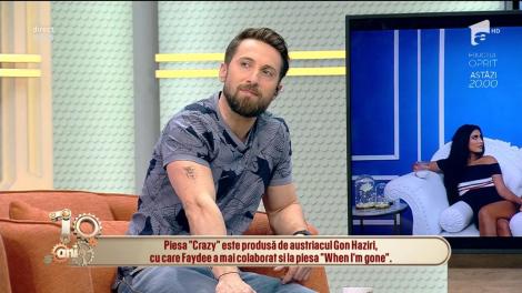 Piesa "Crazy" este produsă de austriacul Gon Haziri, cu care Faydee a mai colaborat și la piesa "When i'm gone"