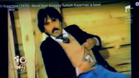 Râzi cu lacrimi! Cum arată varianta turcească a lui Superman, eroul cu pelerină!