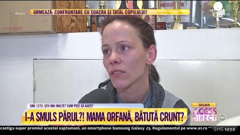 N-ai cum să nu plângi! Mama și puiul ei, de nici doi anișori, au ajuns pe străzi. Tatăl copilului i-a aruncat, la propriu, în nămeți