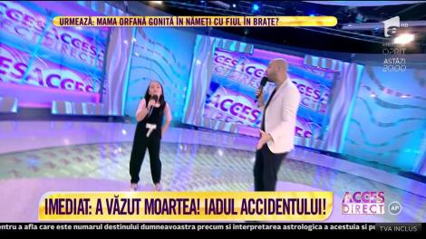 Alexxa și Andrei Ștefănescu cântă, la "Acces Direct", melodia  "Joc mai bun"