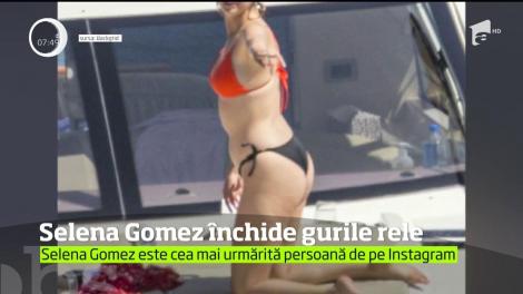 Selena Gomez răspunde gurilor rele care o critică pentru că a pierdut lupta împotriva kilogramelor