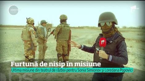 Ultima misiune de război pentru Sonia Simionov și Loredana Popovici