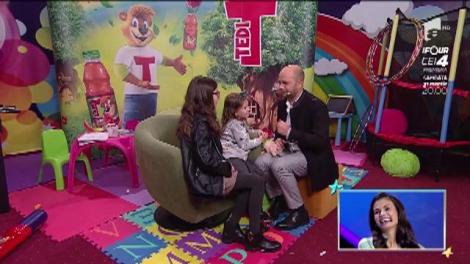 Ce îi place lui mami să facă și nu știe lumea? Ava, fetița Ancăi Sînă Serea: Să gârâiascâ ca un purceluș