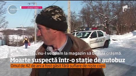 Moarte suspectă într-o staţie de autobuz. Bărbatul avea urme de violenţă pe corp