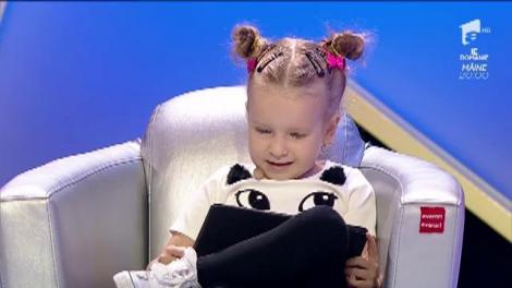 Care e cel mai trăznit lucru pe care îl face tati? Eva, fetița lui Radu Sîrbu: merge pe role