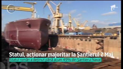 Statul a devenit acționar majoritar la Şantierul Naval Mangalia