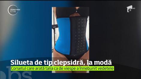 Silueta de tip clepsidră, la modă