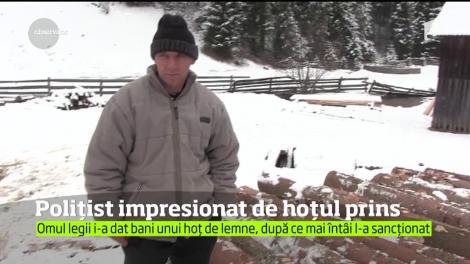 Gest surprinzător de omenie în vârf de munte