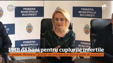 Veste bună pentru cuplurile infertile. Primăria Capitalei vrea să aloce bani pentru fertilizarea in vitro