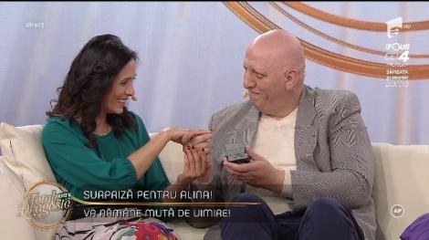 Momente emoționante, la "Totul pentru dragoste". Cerere în căsătorie, în direct: ”Înaintea Universului și a oamenilor, te întreb: VREI SĂ FII SOȚIA MEA?”