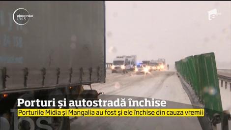 Porturi închise din cauza vântul foarte puternic