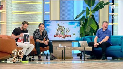 Stan și Bran erau mici copii! Răzvan și Dani au devenit personaje de film și au făcut senzație la „Neatza”!