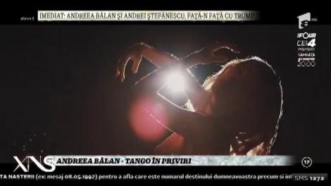 Andreea Bălan cântă, la "Extra Night Show", melodia "Tango în priviri".