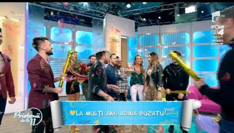 Adina Buzatu, copleșită de surprize! Stilista a fost asaltată de cadouri și urări speciale