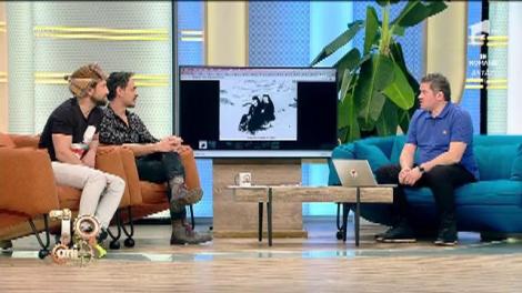 Smiley News! Răzvan și Dani, la săniuș