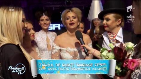 Vedetele au îmbrăcat rochia de mireasă. A început Târgul de Nunți ”Mariage Fest”