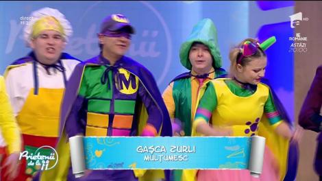 Moment special! Gașca Zurli a făcut senzație la emisiunea „Prietenii de la 11”!
