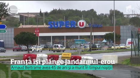 Franța își plânge jandarmul-erou