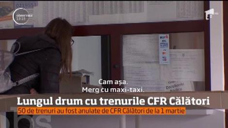 Din Capitală și până în Giurgiu, trenul pierde 3 ore și jumătate