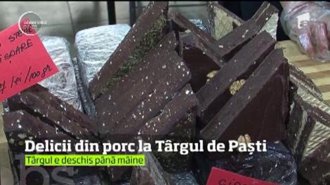 Delicii din porc la Târgul de Paști din Mureș