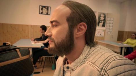 Andrei Versace, la școală: "Domnule profesor, am fost bolnav"