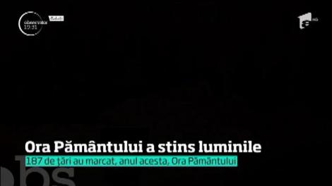 Ora Pământului a stins luminile. Manifestări dedicate au avut loc în 25 de orașe din România